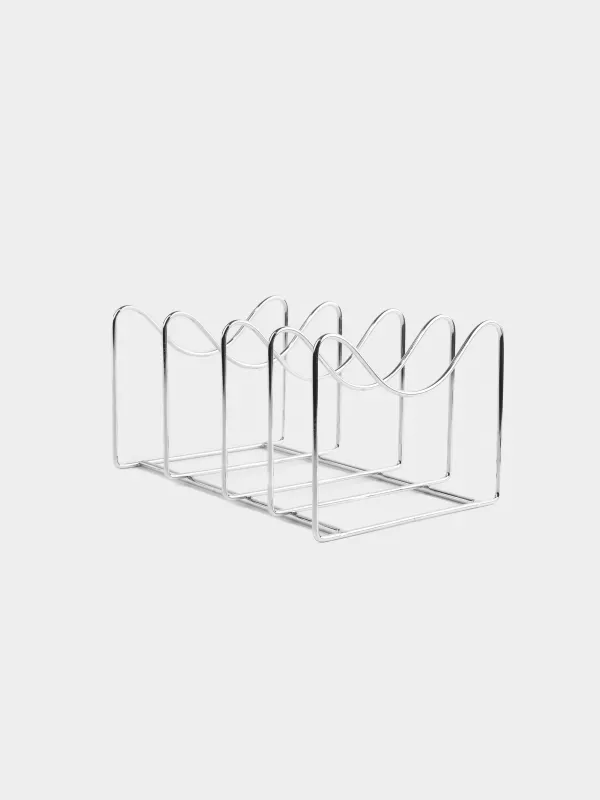 Stand-organizer for pans and lids, 16x25 cm, 4 otd, metal, Method, image-2