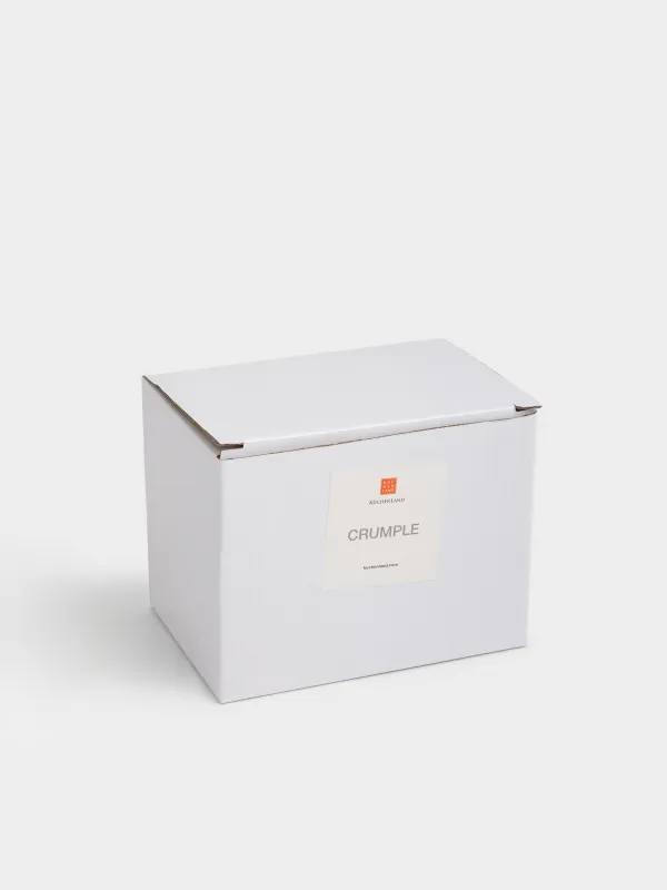 Mug, 370 ml, porcelain P, milky golden, Crumpled effect, Crumple, image-5