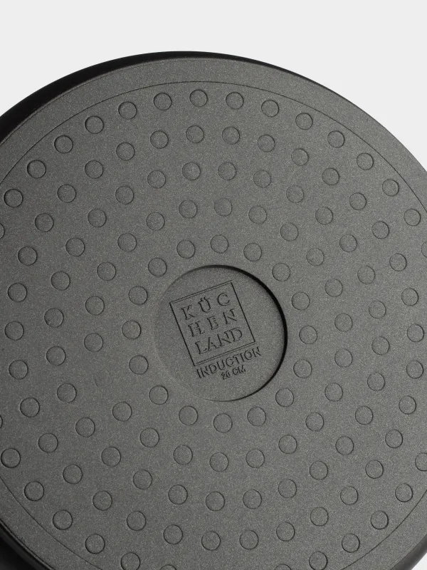 Pot, 20 cm, 2.5 l, with lid, removable handles, coated, aluminum, Solution Red 2, image-7