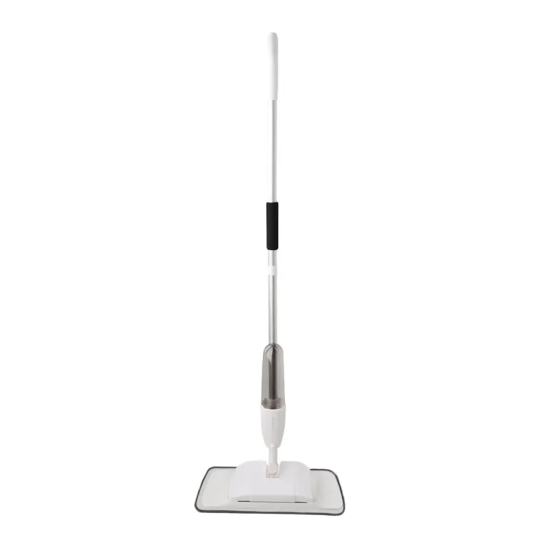 Mop, with spray gun, with garbage collector, trapezoid, white, Mop light, image-1