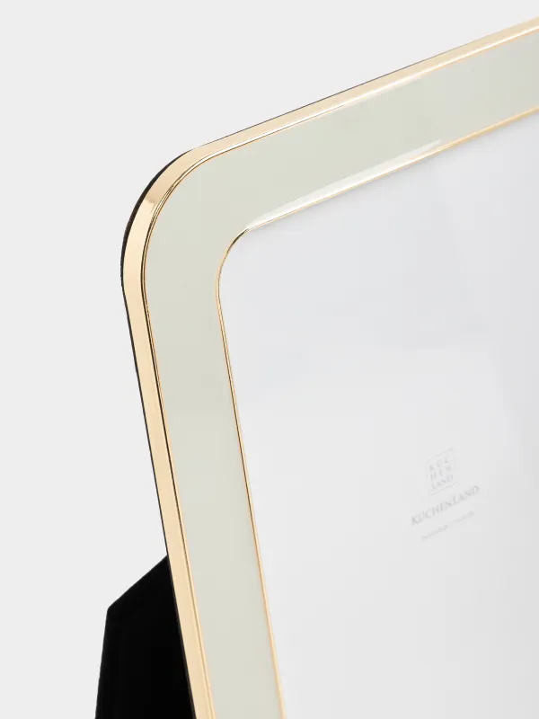Photo frame, 15x20 cm, metal / glass, beige-gold, Fantastic gold, image-2