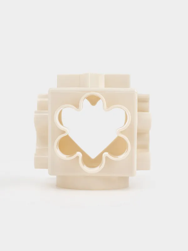 Cookie cutter, 6 sides, Plastic, Milk, Cube, Bakery, image-2