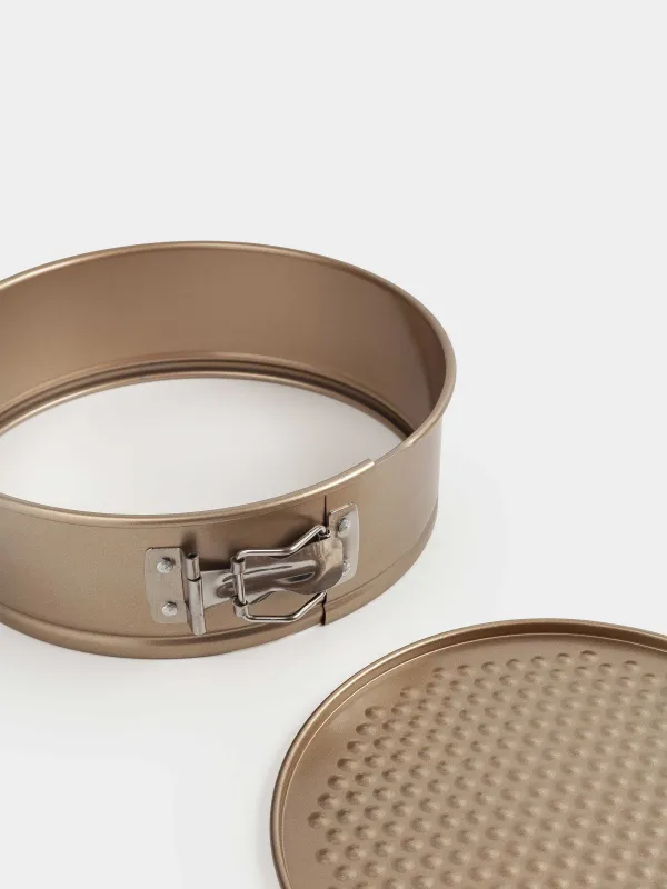 Baking dish, 22 cm, split, coated, steel, copper, Resto clip, image-5