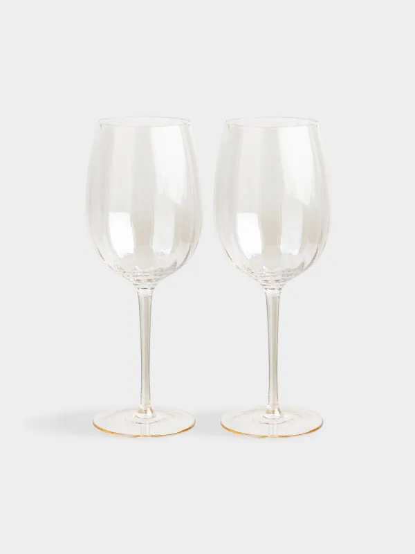 Drinking glass, 470 ml, 2 pcs, glass, beige, Filo R color, image-0
