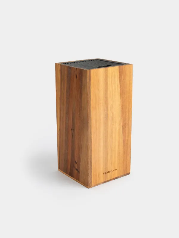 Knife stand, 23 cm, universal, wood / plastic, Noble tree, image-0