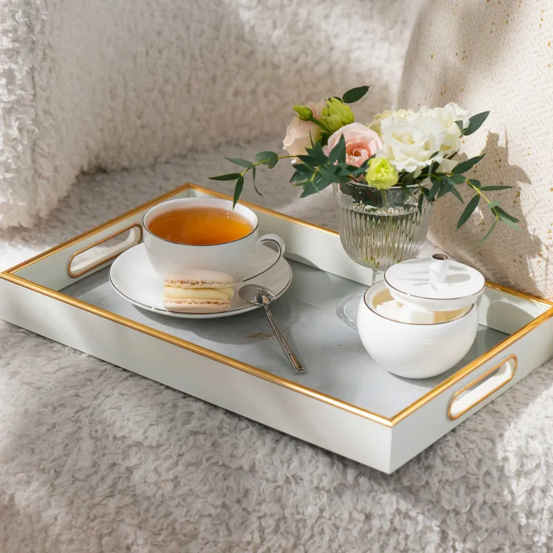 Tea pair, 6 pers, 12 pr, 250 ml, porcelain F, Antarctica, image-7