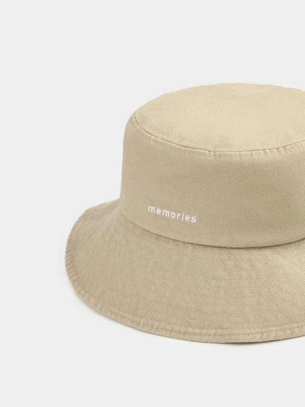 Panama hat, 57 cm, single size, cotton, Beige, Memories, Shore, image-1
