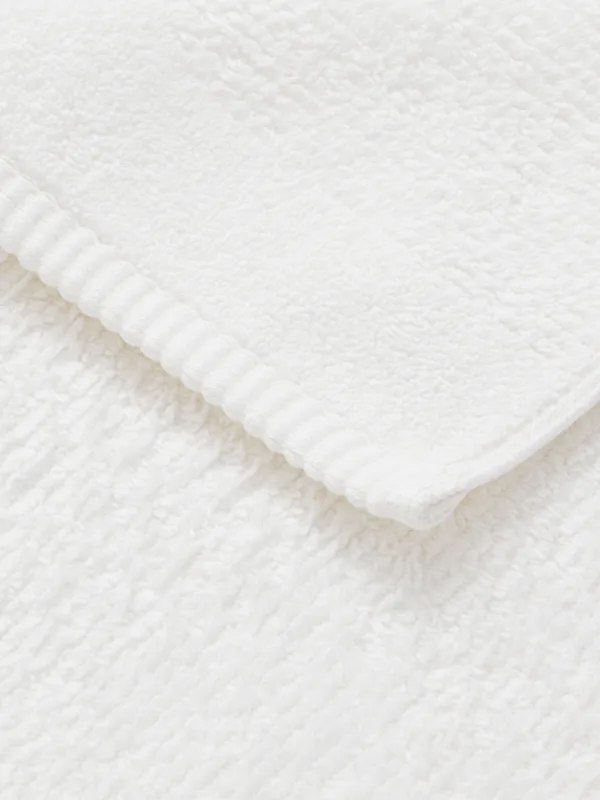 Towel, 50x90 cm, cotton, white, Terry cotton, image-3