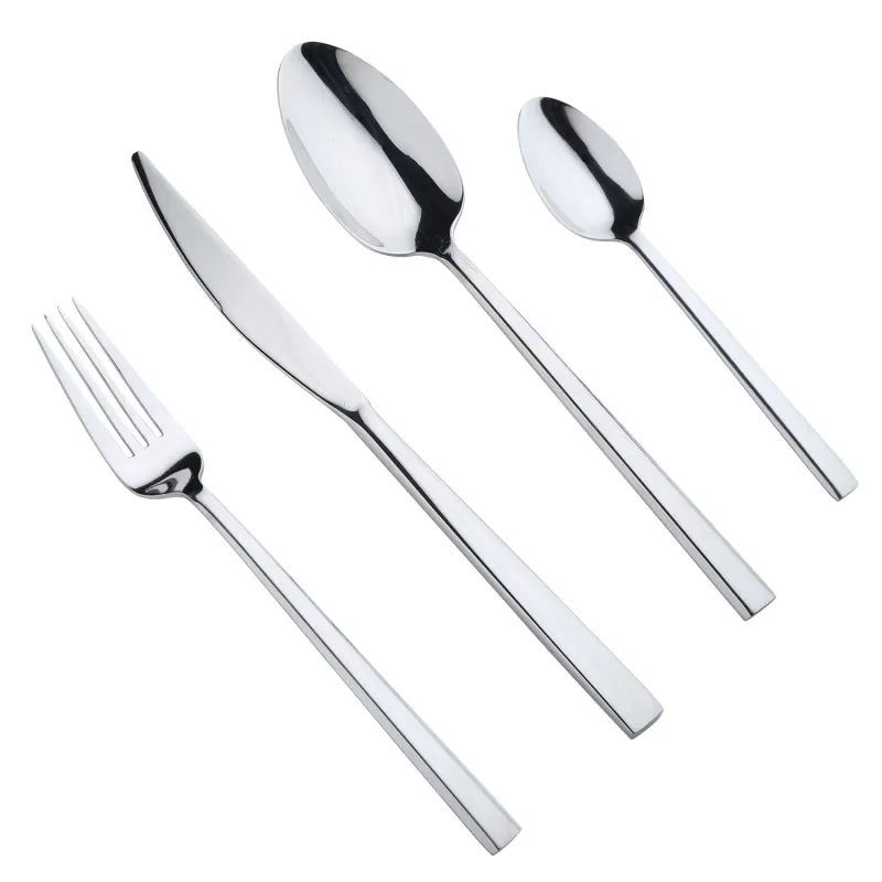Kitchenware, 6 pers, 24 pr, steel, Rome
