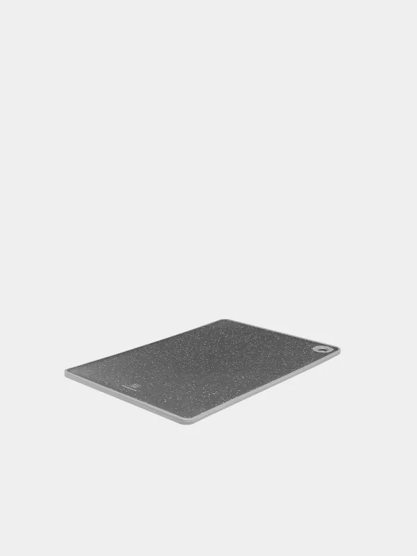 Cutting board, 33x23 cm, plastic / rubber, black marble, Speck, image-1