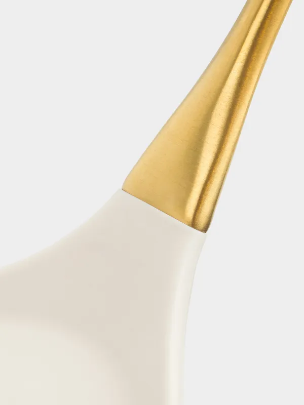 Spatula, 36 cm, silicone / steel, milky gold, Pintino, image-2