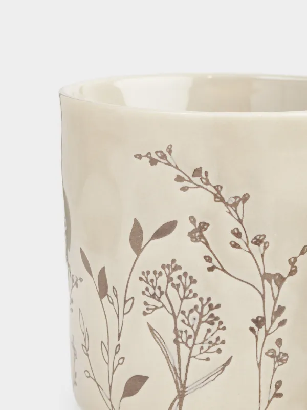 Mug, 450 ml, porcelain N, beige, DESIGN, Light frost, image-5