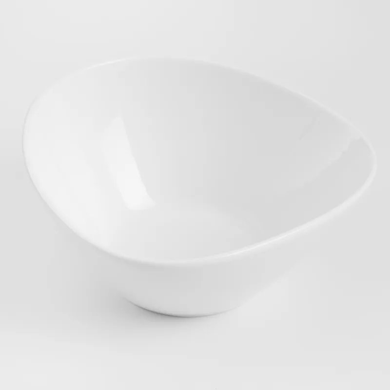 Salad bowl, 16x8 cm, 500 ml, porcelain P, white, Synergy, image-4