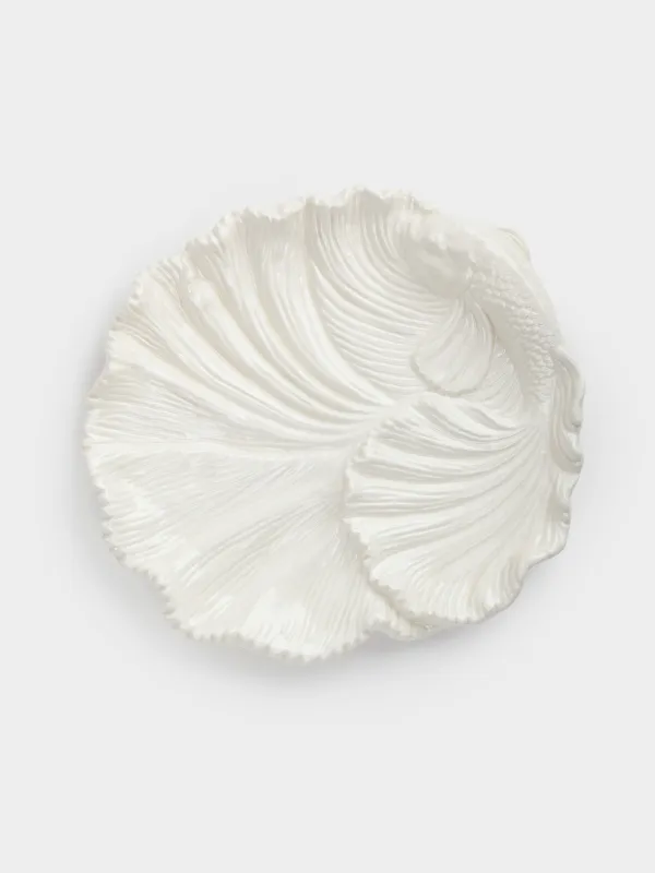 Decorative dish, 23x cm, ceramic, dairy, Fish, Goldfish, image-0