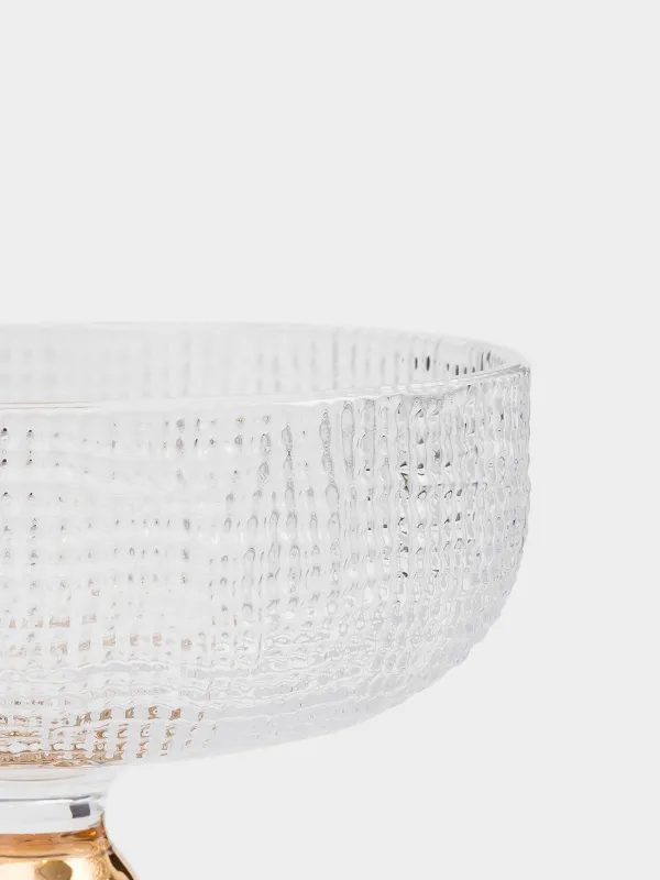 Cream bowl, 10 cm, 280 ml, glass R, Grain gold, image-2