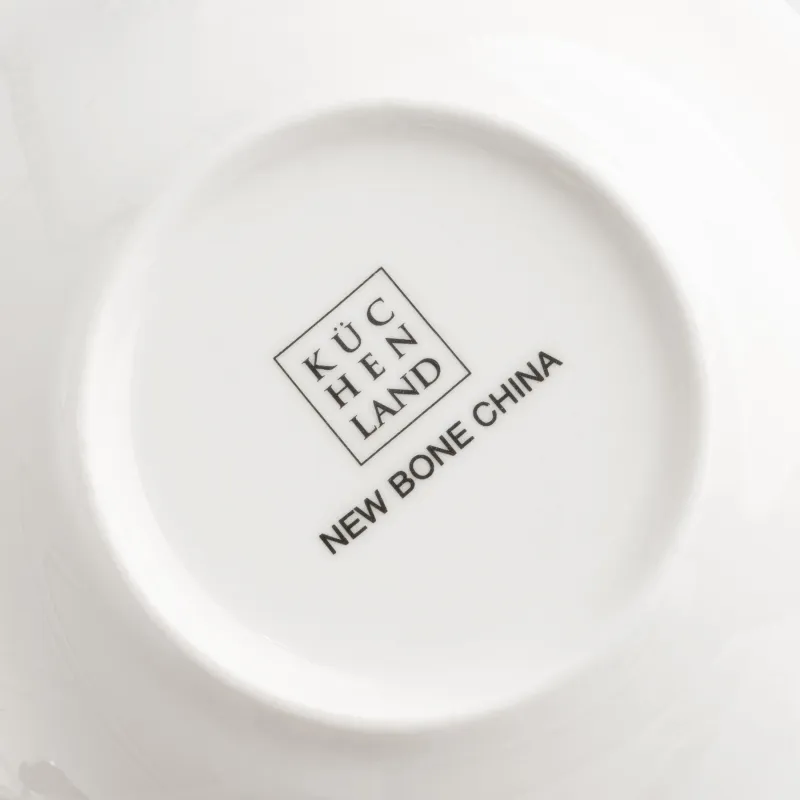 Children's tableware set, 3 items, porcelain N, white, Unicorn and month, Unicorn, image-6