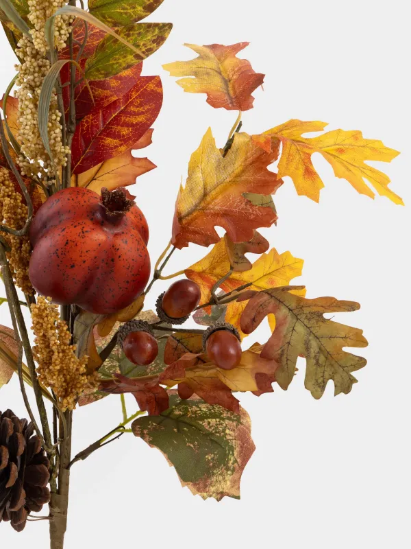 Decorative branch, 81 cm, foam/polyester, Autumn harvest, Forest symphony decor, image-1