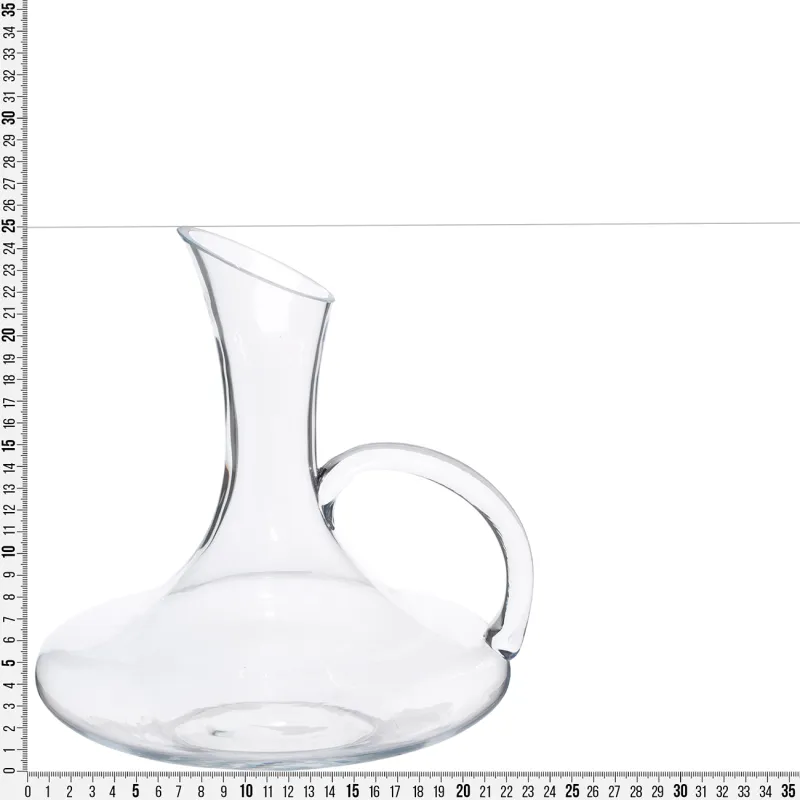 Decanter, 1.5 l, with handle, glass, Charm L, image-2