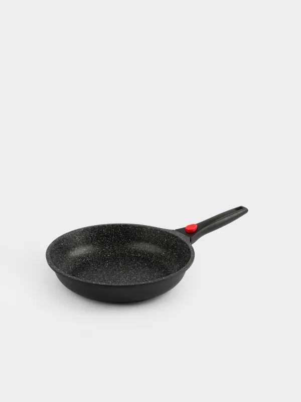 Frying pan, 28 cm, removable handle, coated, aluminum, Solution Red 2, image-0