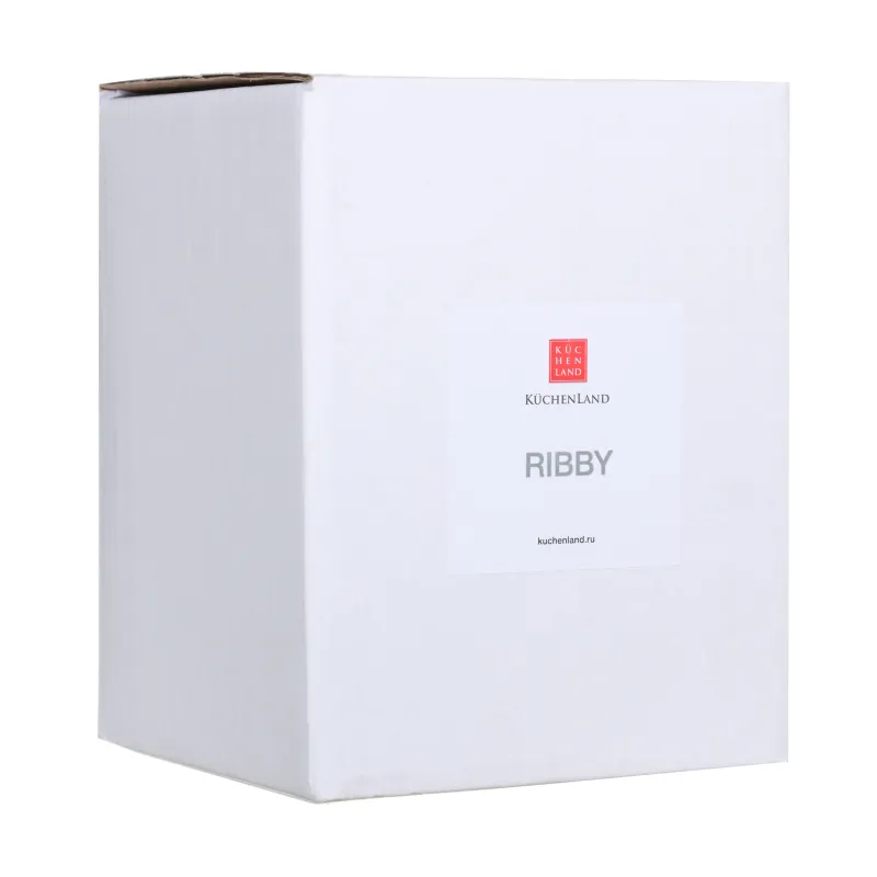 Candle holder, 12 cm, for cylindrical / thin candles, on a leg, collapsible, glass, Ribby, image-3