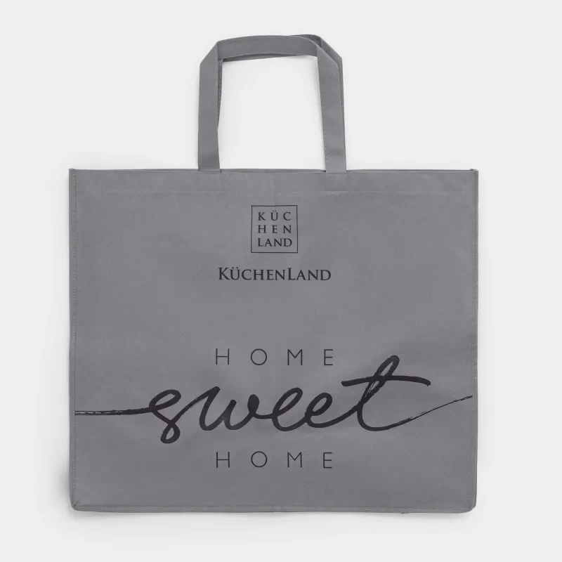 Shopping bag. Size: 60x50 cm. Material: polypropylene. Dry cleaning is recommended.