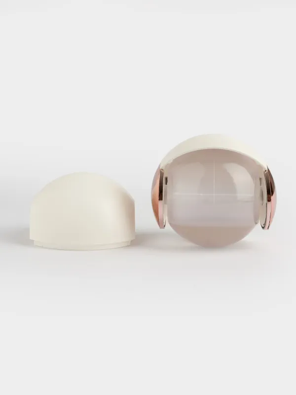 Cloth cleaning Roller, 7 cm, Portable / Reusable, Plastic, with Case, White, Ball, Roller, image-0