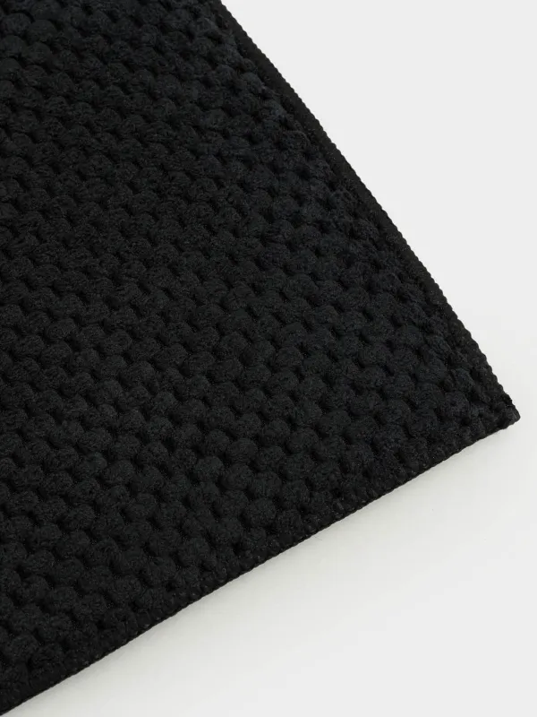 Dish drying mat, 51x38 cm, microfiber, black, Black clean, image-1