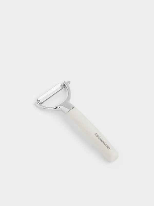 Vegetable peeler, 16 cm, metal / plastic, Fastie, image-1