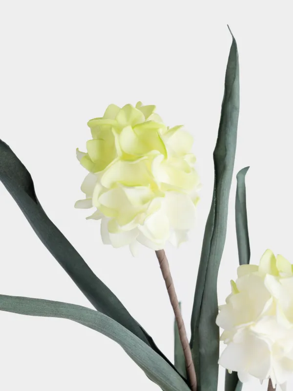 Decorative branch, 1 m, EVA, Yellow flowers, Flower garden, image-2