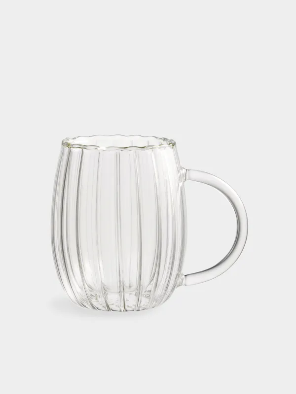 Mug, 400 ml, 2 pcs, glass B, mother of pearl, Air polar, image-1