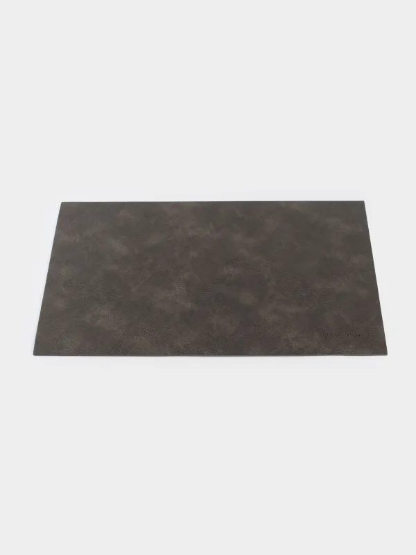 Napkin for appliances, 30x45 cm, PVC, rectangular, dark gray, Rock, image-1