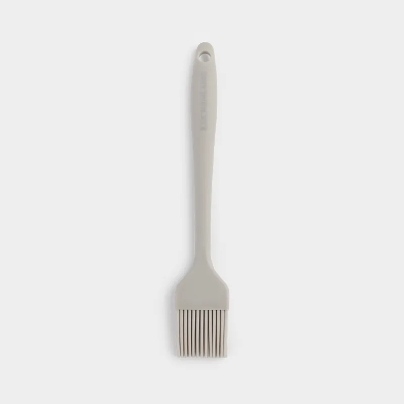 Cooking brush, 21 cm, silicone / nylon, beige, Benefit