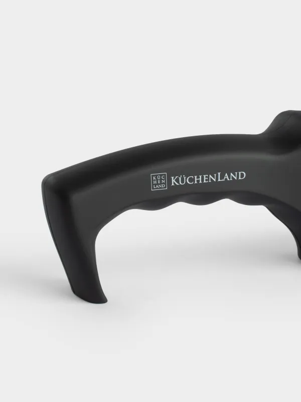 Knife Sharpener, 20 cm, 3-Stage sharpening, black, Accessories, image-3