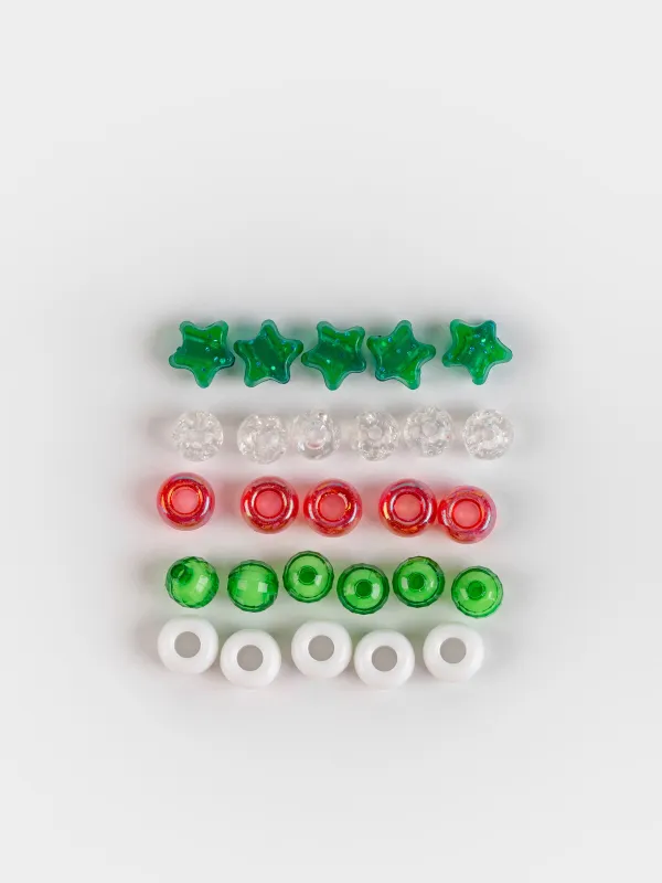 Creative kit, 12 cm, jewelry making, plastic, Christmas tree, Creative armlet, image-2
