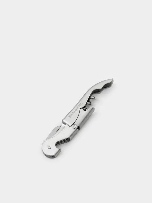 Sommelier set, 2 pr, metal / silicone, Bar, image-4