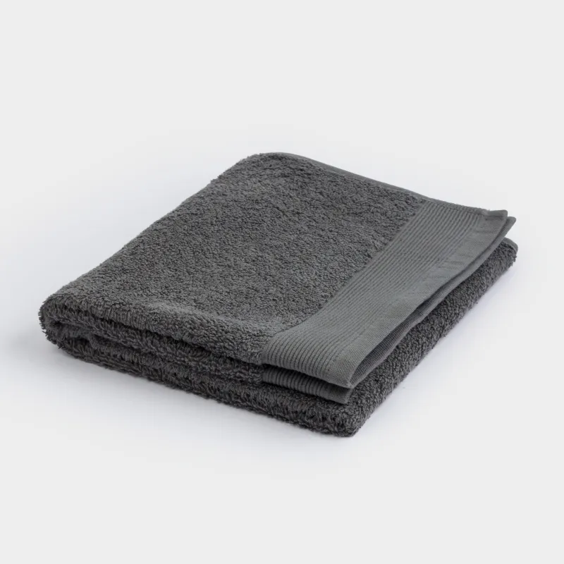 Towel, 50x90 cm, cotton, grey, Vari cotton