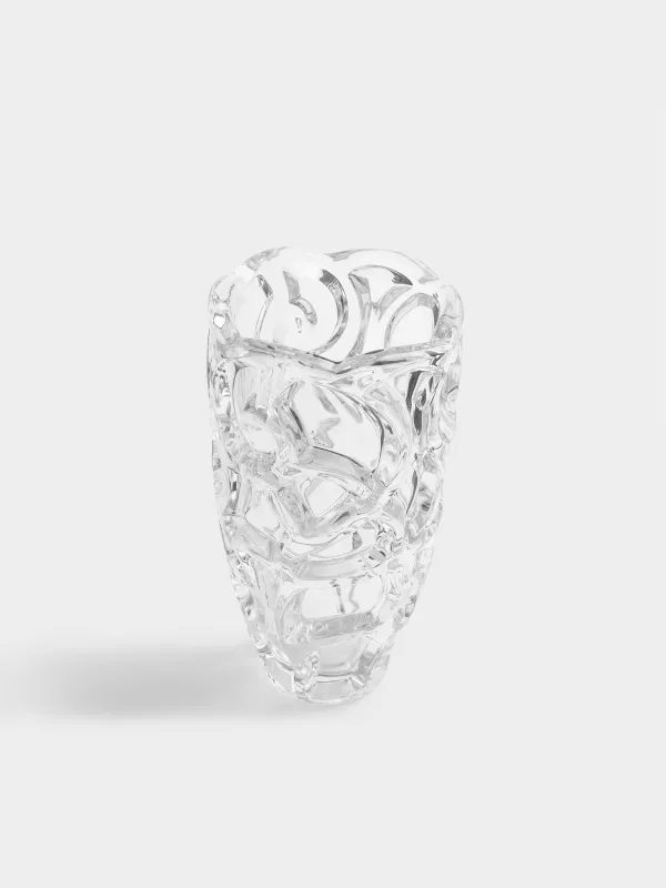 Flower vase, 29 cm, glass R, Patterns, Gala, image-1