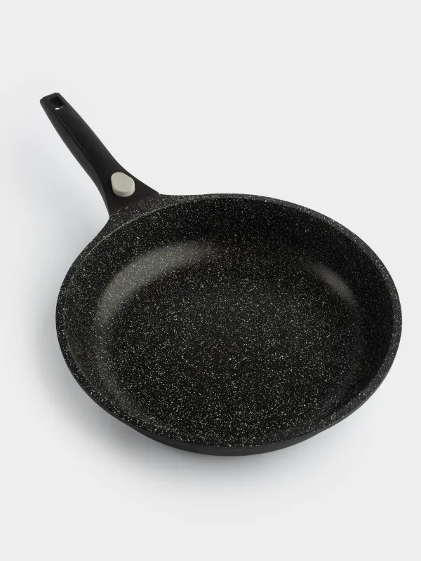 Frying pan, 28 cm, removable handle, coated, aluminum, Solution 2, image-1