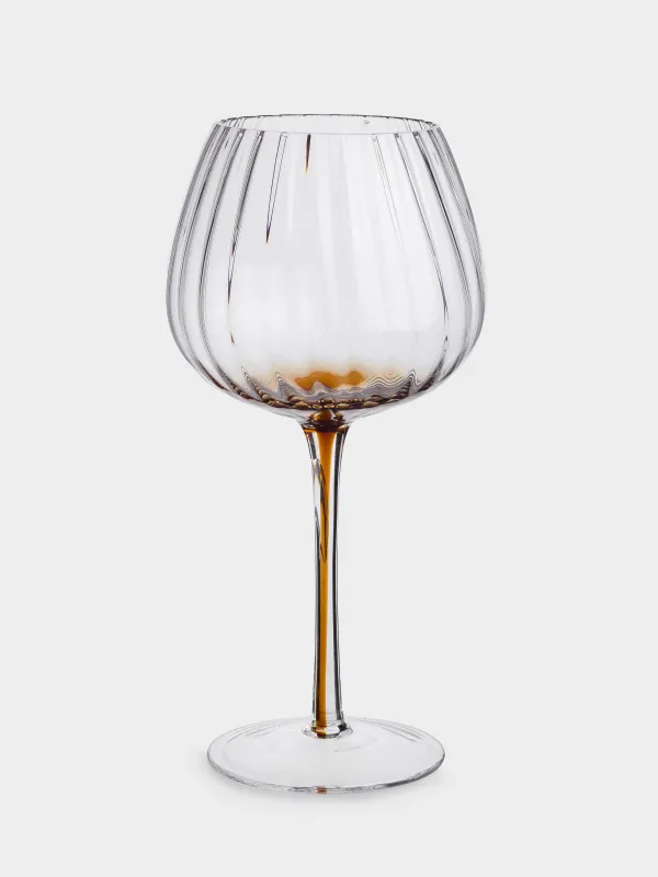 Drinking glass, 460 ml, 2 pcs, glass, brown gradient, Felino, image-2