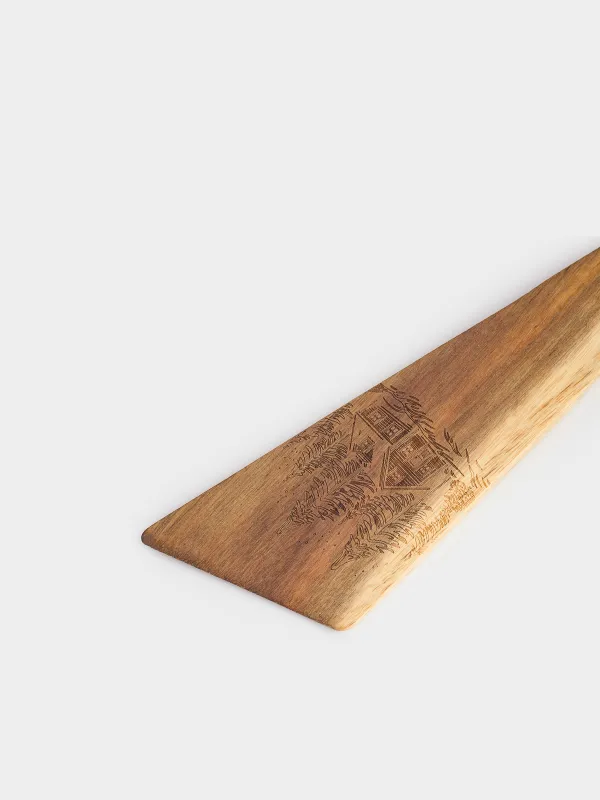 Pancake spatula, 25 cm, wood, House in the forest, Noble tree, image-2