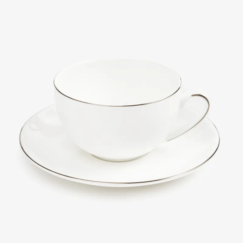 Tea pair, 6 pers, 12 pr, 250 ml, porcelain F, Antarctica, image-3