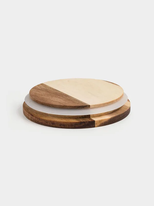 Can for bulk products, 1,7 l, glass B / wood, Ravi wood, image-3