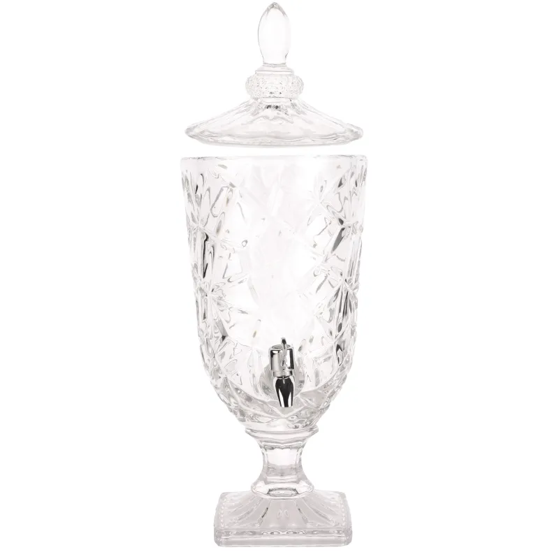 Drink dispenser, 3 L, Glass R / plastic, Crackle, image-2