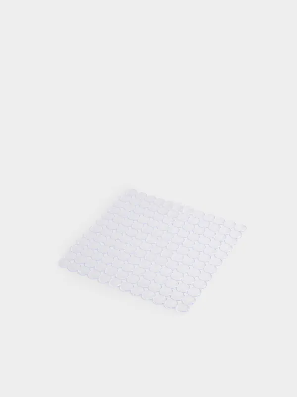 Kitchen sink mat, 28x28 cm, PVC, square, Extra-light, image-2