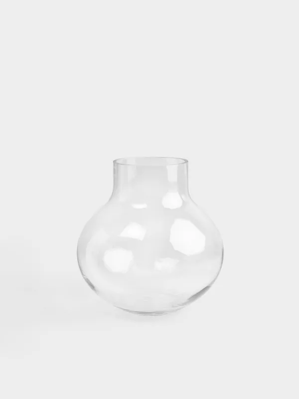 Flower vase, 25 cm, glass, Flask, Flask, image-0
