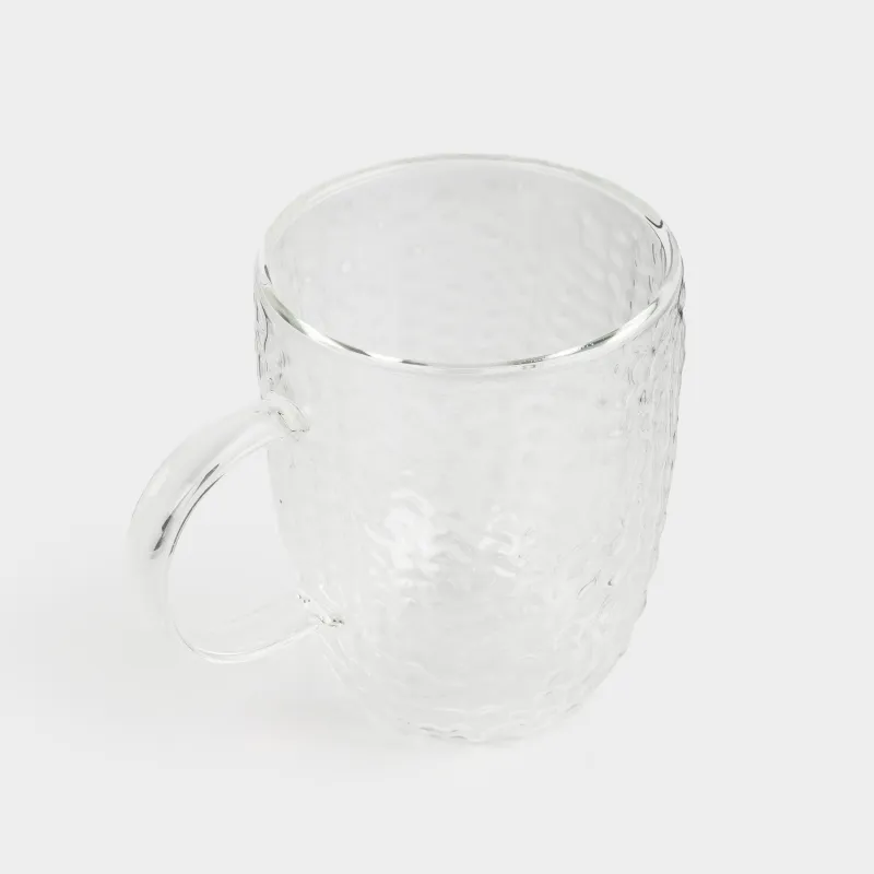 Mug, 400 ml, 2 pcs, glass B, Air ripply, image-2