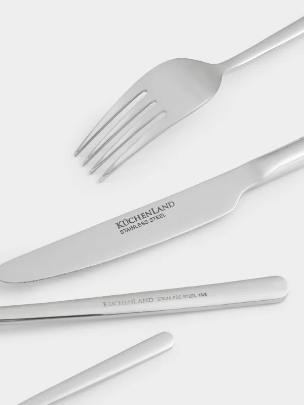 Cutlery, 6 pers, 24 pr, steel, Helsinki, image-7