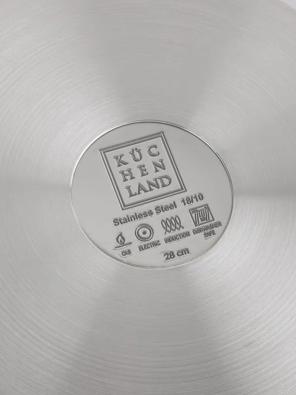 Frying pan, 28 cm, coated, steel, Silver Stone, image-9