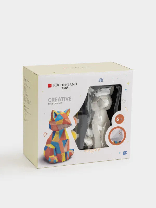 Creative kit, 1 items, painting, gypsum, Graphic fox, Creative, image-0