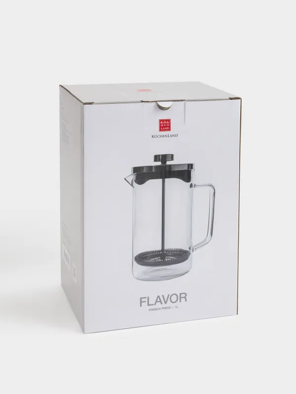 French press, 1 l, B glass / steel, Flavor, image-5
